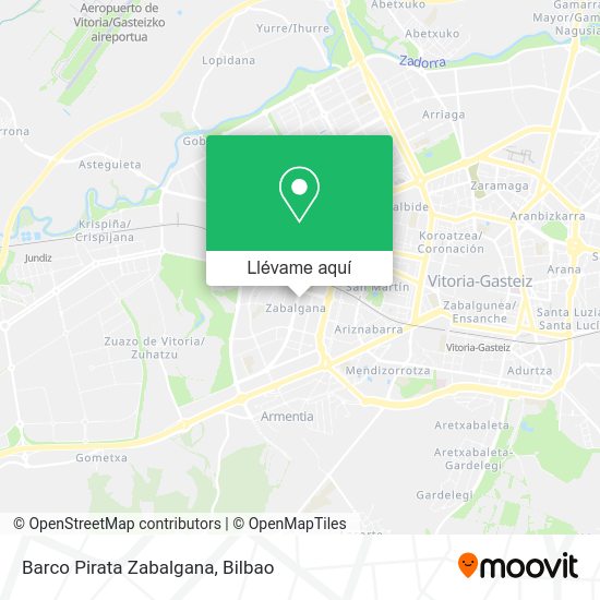 Mapa Barco Pirata Zabalgana