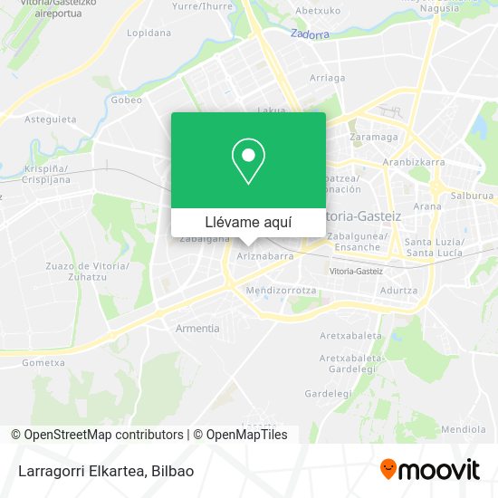 Mapa Larragorri Elkartea
