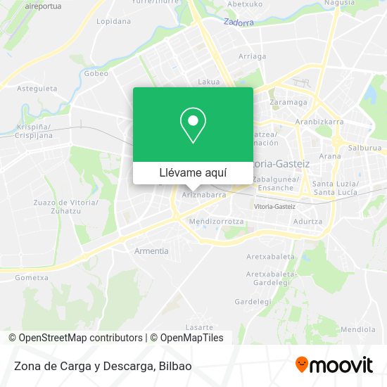 Mapa Zona de Carga y Descarga