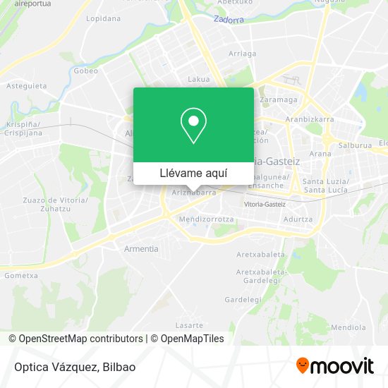 Mapa Optica Vázquez