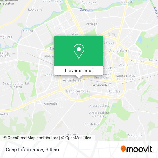 Mapa Ceap Informática