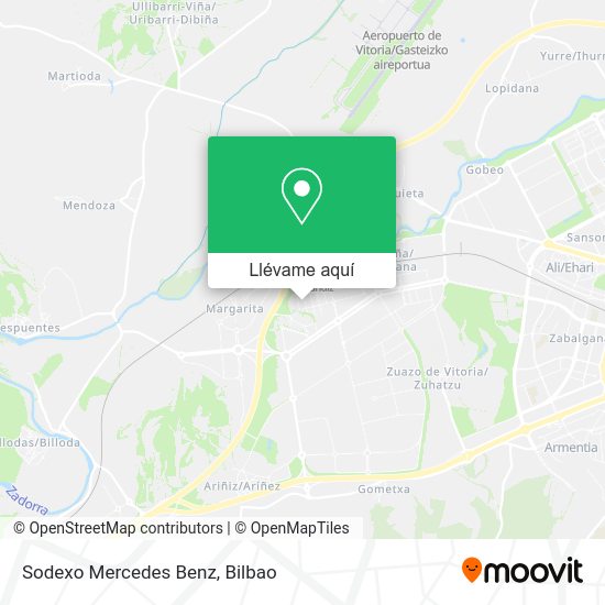 Mapa Sodexo Mercedes Benz