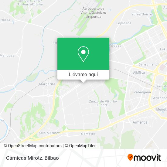 Mapa Cárnicas Mirotz