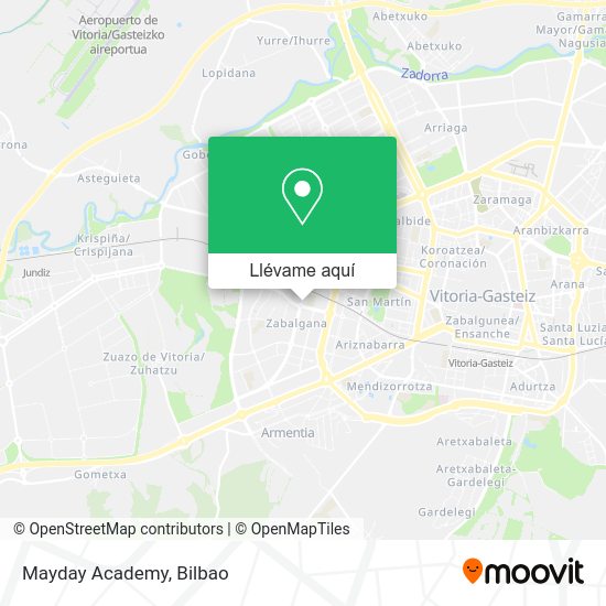 Mapa Mayday Academy