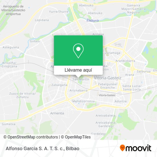 Mapa Alfonso García S. A. T. S. c.