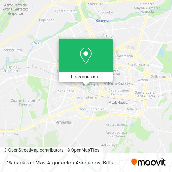 Mapa Mañarikua I Mas Arquitectos Asociados