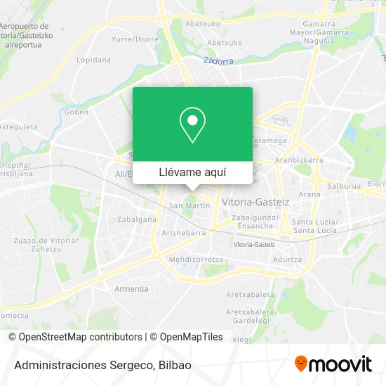 Mapa Administraciones Sergeco