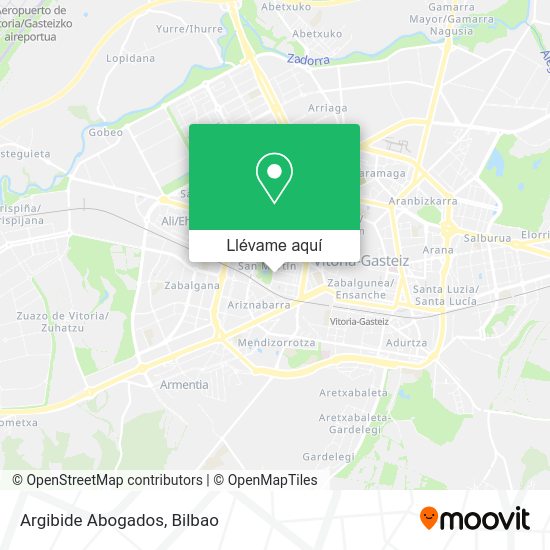 Mapa Argibide Abogados