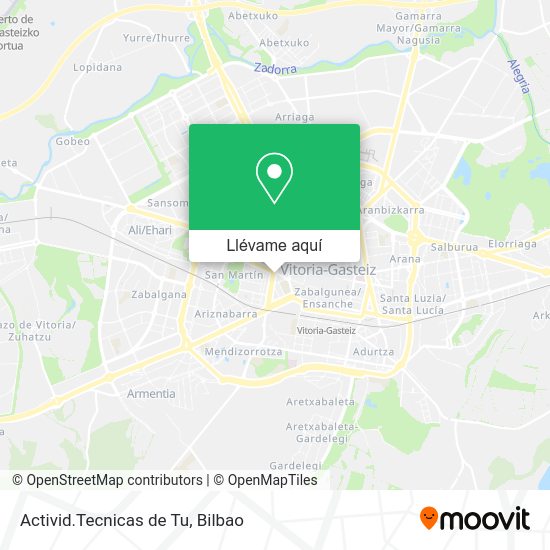 Mapa Activid.Tecnicas de Tu