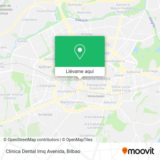 Mapa Clínica Dental Imq Avenida
