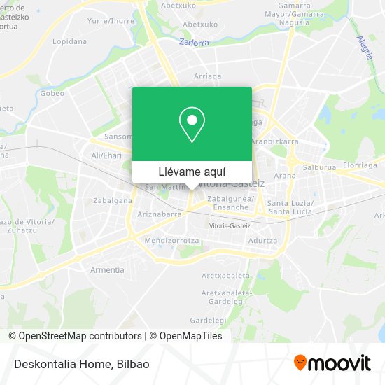 Mapa Deskontalia Home