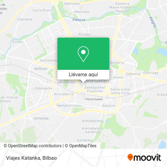 Mapa Viajes Katanka