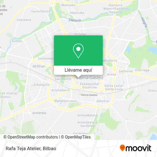 Mapa Rafa Teja Atelier