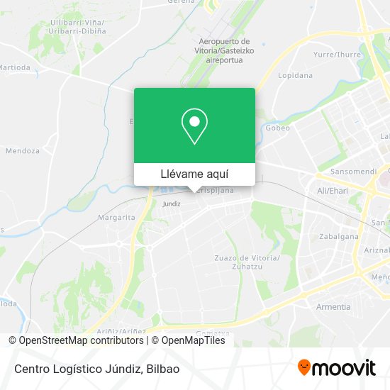 Mapa Centro Logístico Júndiz
