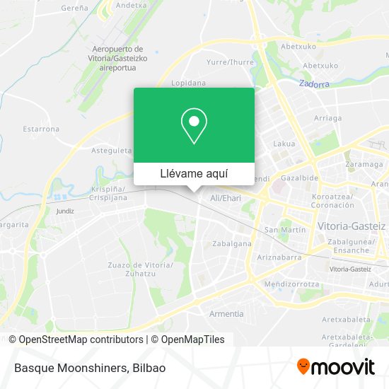 Mapa Basque Moonshiners