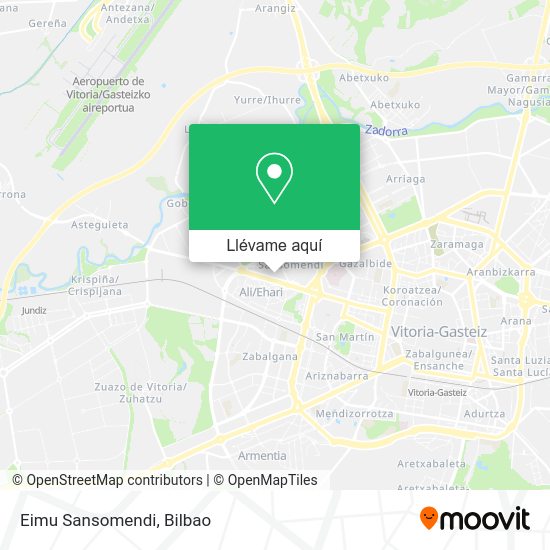 Mapa Eimu Sansomendi