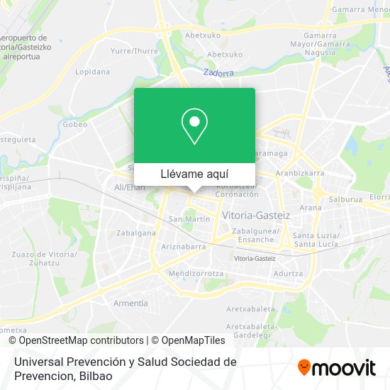 Mapa Universal Prevención y Salud Sociedad de Prevencion