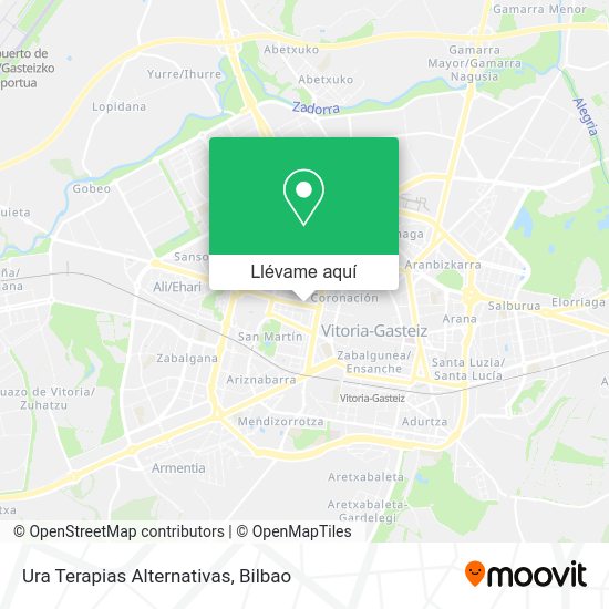 Mapa Ura Terapias Alternativas