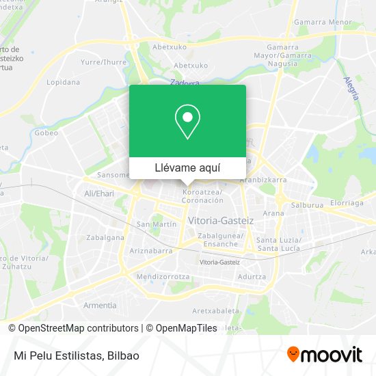 Mapa Mi Pelu Estilistas