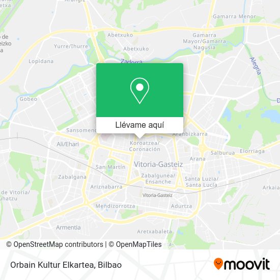 Mapa Orbain Kultur Elkartea