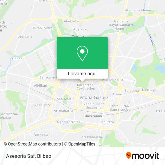 Mapa Asesoría Saf