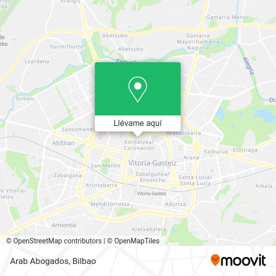 Mapa Arab Abogados
