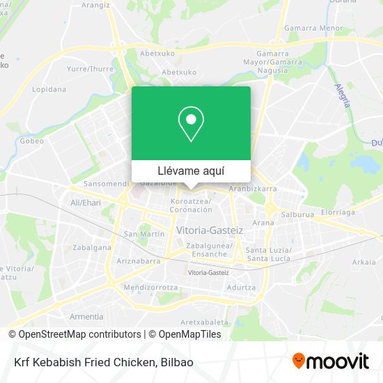 Mapa Krf Kebabish Fried Chicken