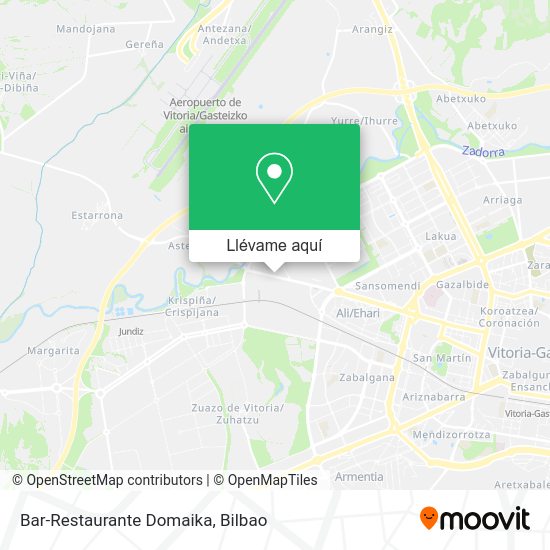 Mapa Bar-Restaurante Domaika