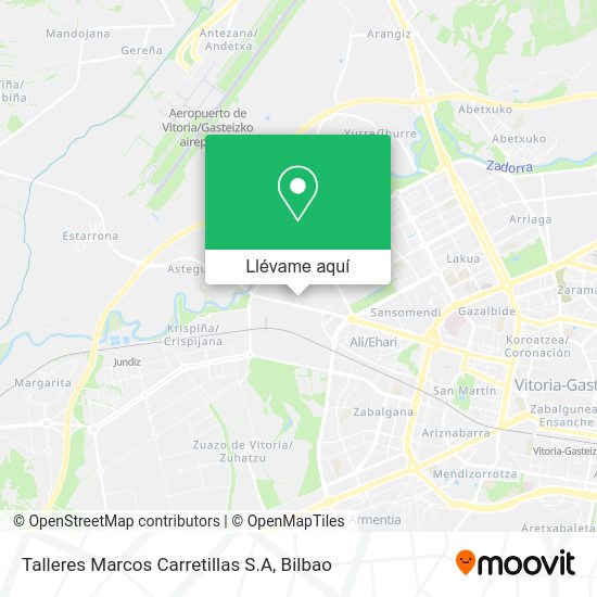 Mapa Talleres Marcos Carretillas S.A