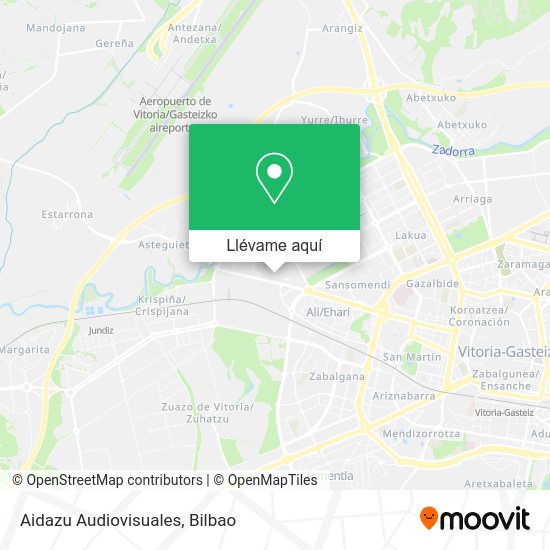 Mapa Aidazu Audiovisuales