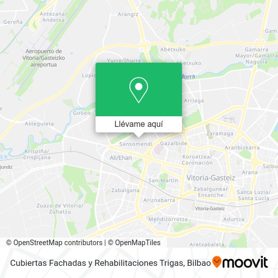 Mapa Cubiertas Fachadas y Rehabilitaciones Trigas