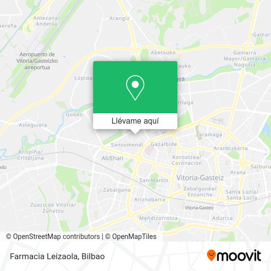 Mapa Farmacia Leizaola