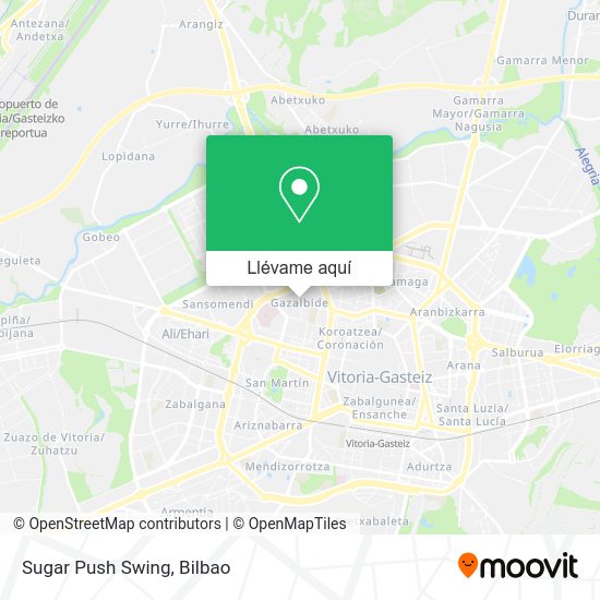 Mapa Sugar Push Swing