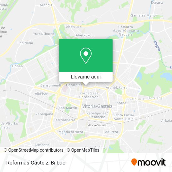 Mapa Reformas Gasteiz