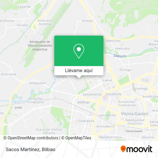 Mapa Sacos Martínez