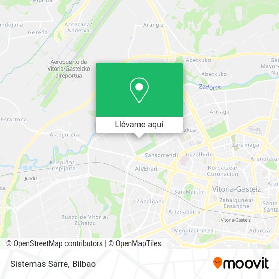 Mapa Sistemas Sarre