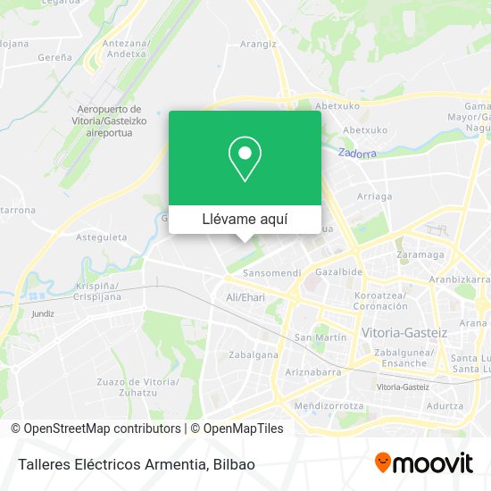 Mapa Talleres Eléctricos Armentia