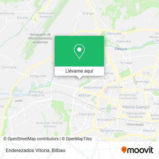Mapa Enderezados Vitoria