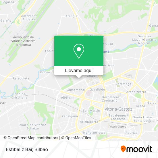 Mapa Estíbaliz Bar