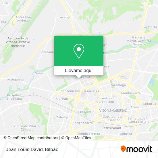 Mapa Jean Louis David
