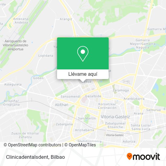 Mapa Clinicadentalsdent