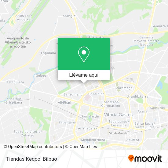 Mapa Tiendas Keqco