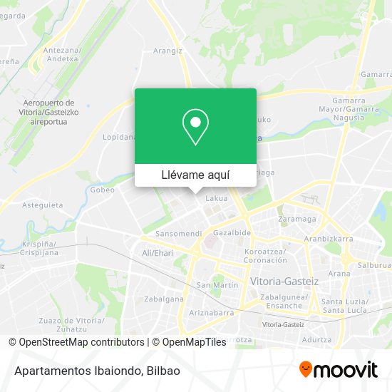 Mapa Apartamentos Ibaiondo