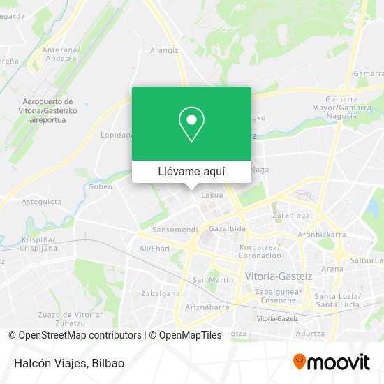Mapa Halcón Viajes