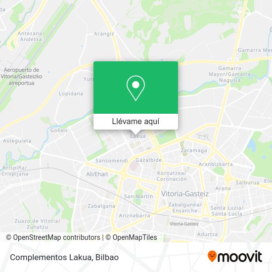 Mapa Complementos Lakua