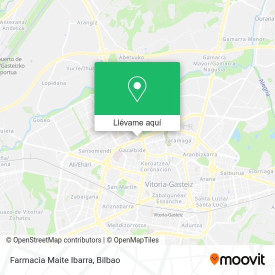 Mapa Farmacia Maite Ibarra