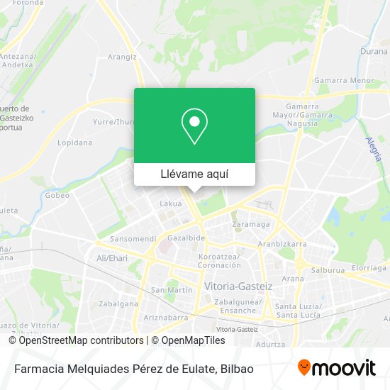 Mapa Farmacia Melquiades Pérez de Eulate