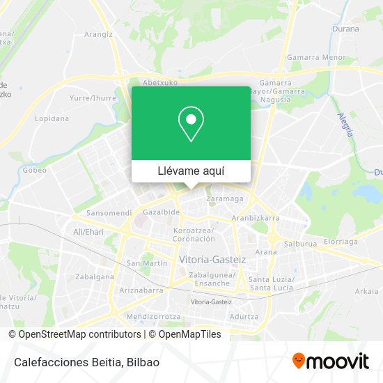 Mapa Calefacciones Beitia
