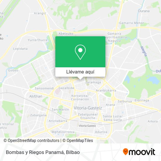 Mapa Bombas y Riegos Panamá