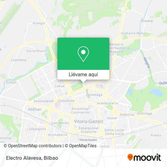 Mapa Electro Alavesa